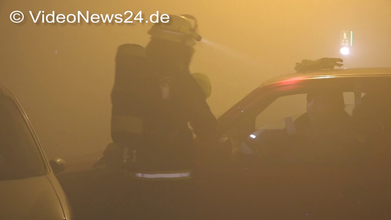 22.06.2017 – VN24 – Tunnelübung Auf B236 – Dortmunder Feuerwehr Stellt ...